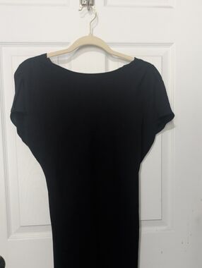 Evan-Picone Black Shift Dress